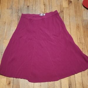 Simons Fuschia Knit Skirt
